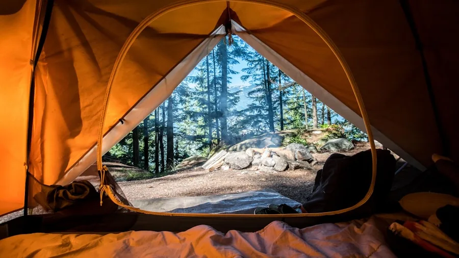 The %product_count% Best Quiet Generators 5 Person plugging camping equipment into portable generator outlet during outdoor RV trip