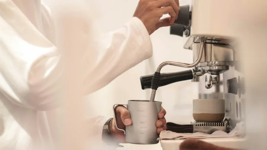Coffee Drink Calories Surged 40 Percent in 15 Years: What This Means for Your Health 3 person pouring creamer into coffee cup