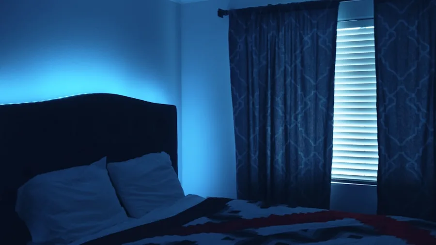 The 11 Best Humidifiers 5 Person using smartphone to control home automation devices in a modern bedroom environment