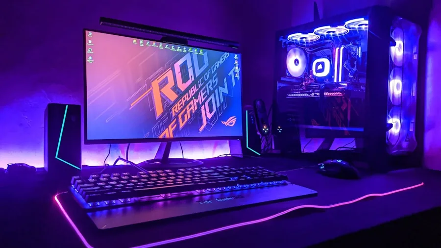 Person working on computer memory and storage upgrades for gaming setup