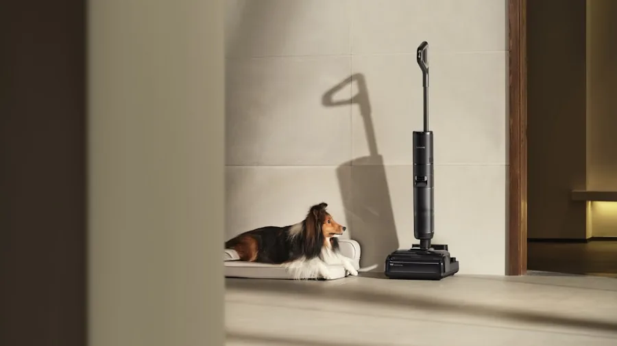 pet hair on hardwood floor