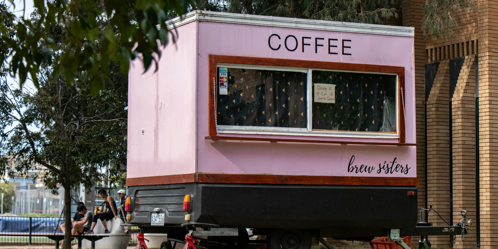 Teen Launches Mobile Pink Coffee Trailer in New Mexico