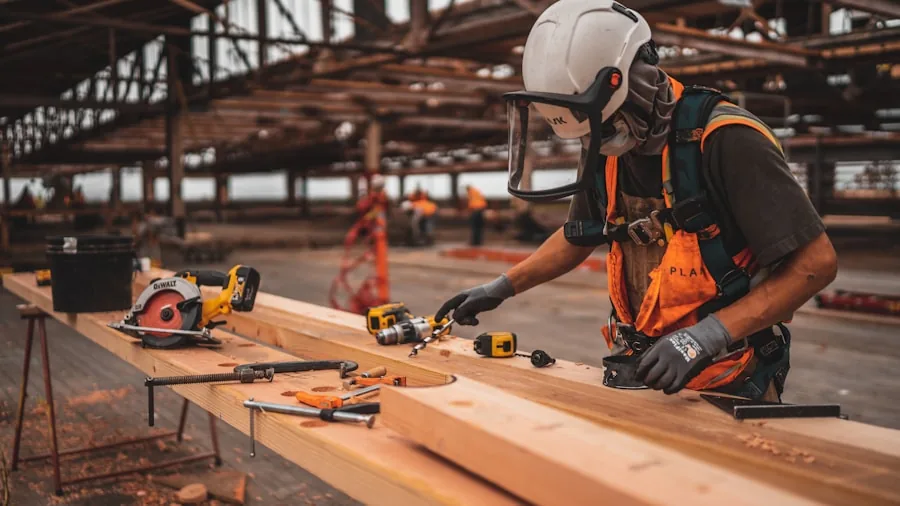 DeWalt Launches New XR Tabless Battery: What Power Tool Shoppers Need to Know 3 professional contractor using power tools