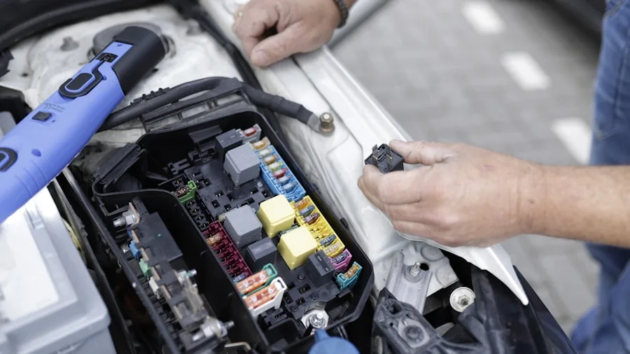The %product_count% Best Remote Starters 4 Professional mechanic working on vehicle engine installation in auto repair shop