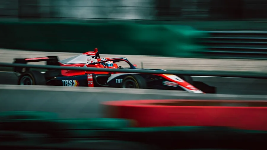 racing car track performance testing