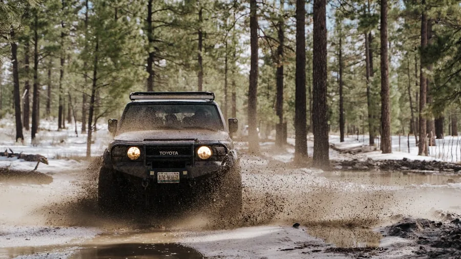 rugged terrain 4x4 vehicle