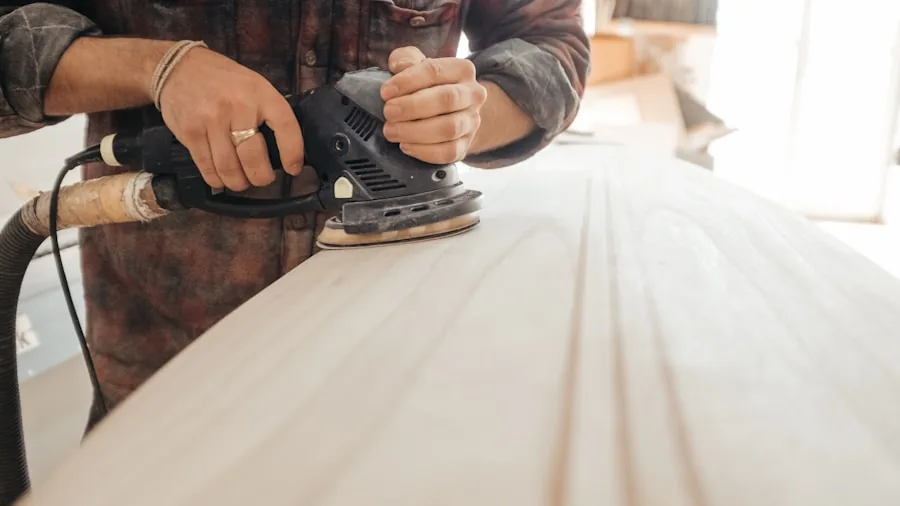 The %product_count% Best Jigsaws 4 Skilled artisan carefully cutting intricate curves into wooden furniture with focused precision