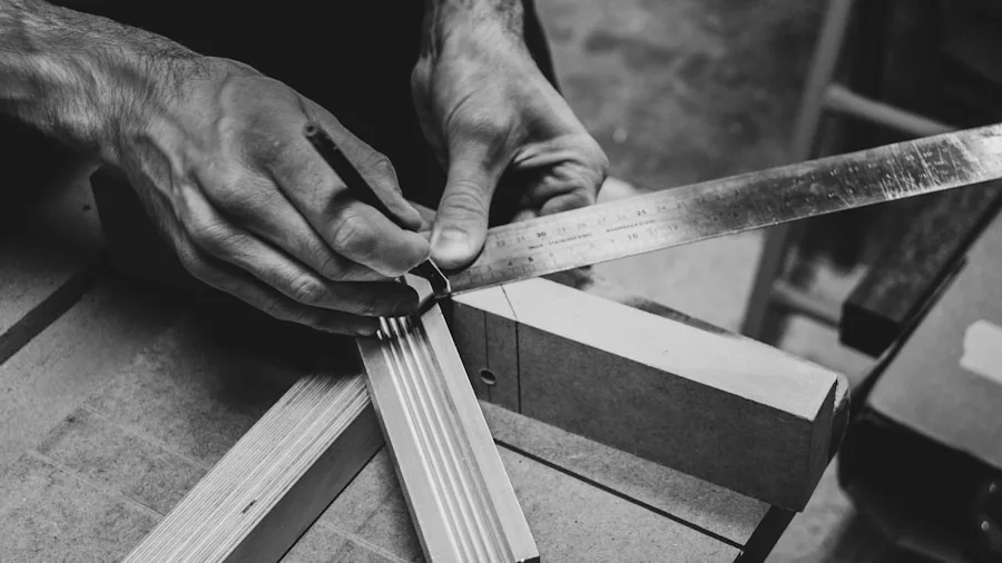The %product_count% Best Jigsaws 2 Skilled woodworker using power saw to cut through thick hardwood material in workshop