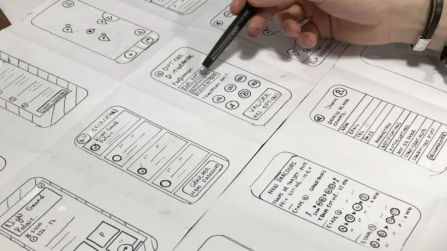 smartphone app interface design