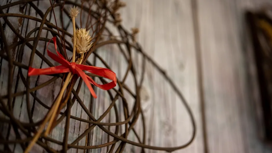 tomato stems woven trellis wreath