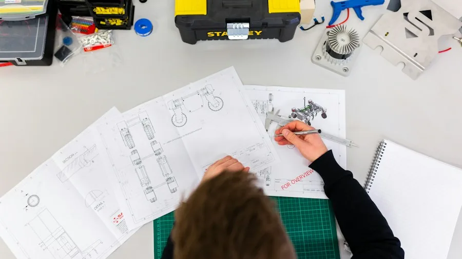 university engineering students prototype design
