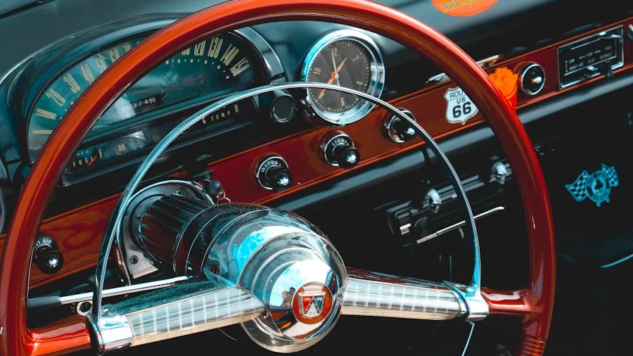 Three Affordable Japanese Car Watches Launched for Auto Enthusiasts 2 vintage car dashboard detail
