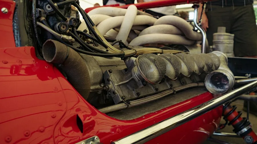 Ferrari 250 GTO Recreation Auction Shows Buyers Don't Need Millions for the Experience 2 vintage V12 engine detail