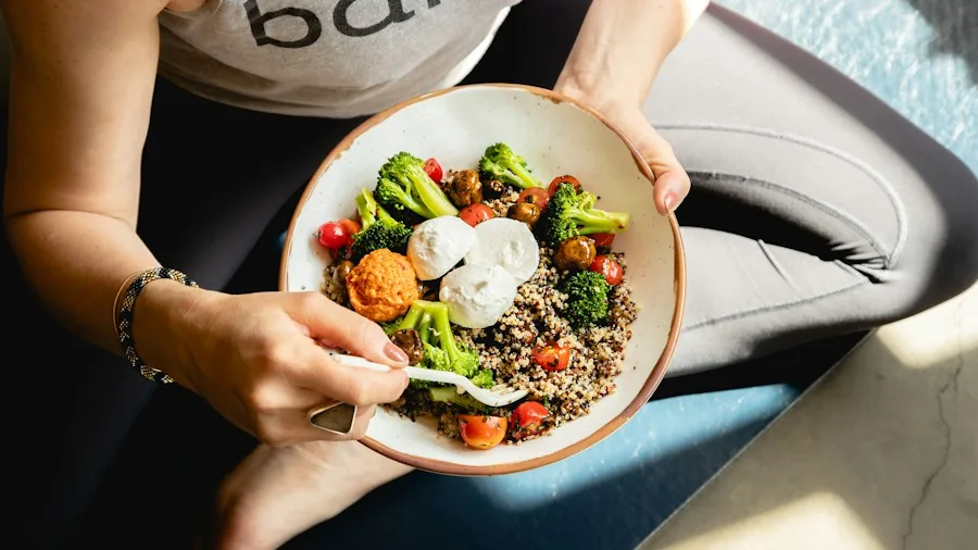 woman health food nutrition