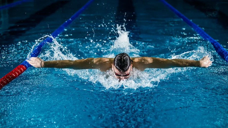 New Study Links Intense Workouts to Higher Emotional Intelligence in Women 2 woman swimming laps pool